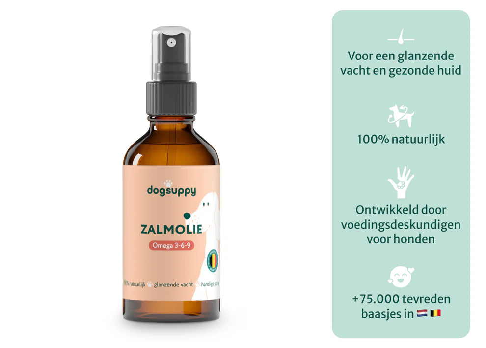 DS Zalmolie | Boost voor de gezondheid van je hond | 250 ml