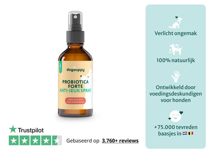DS Anti-jeuk Spray | Ondersteunt lokale verzorging van gevoelige huid | 250ml