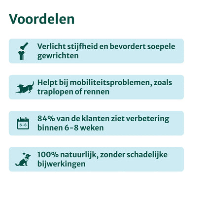 DS Heup & Gewrichten supplement | 100% natuurlijk | 60 snoepjes