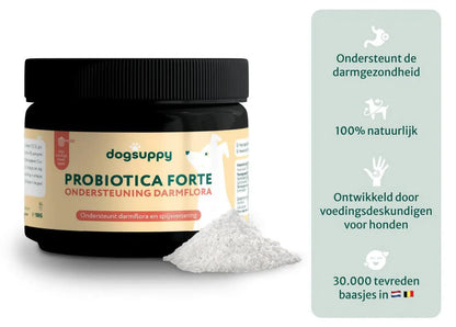 DS Probiotica Forte poeder | Bevat GEEN zetmeel en eiwitten | Hypoallergeen | 60 schepjes
