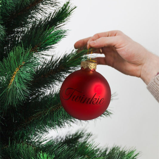 Kerstbal met naam